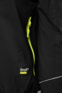 KURTKA SAFE CZARNA - Czarny/Żółty M