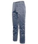 SPODNIE DO PASA OCIEPLANE - Stalowy L
