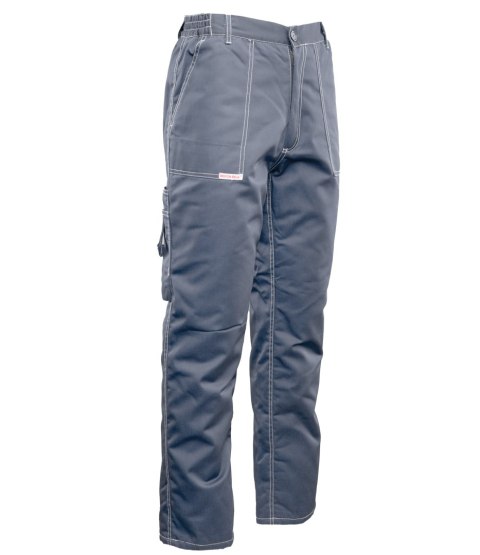 SPODNIE DO PASA OCIEPLANE - Stalowy S