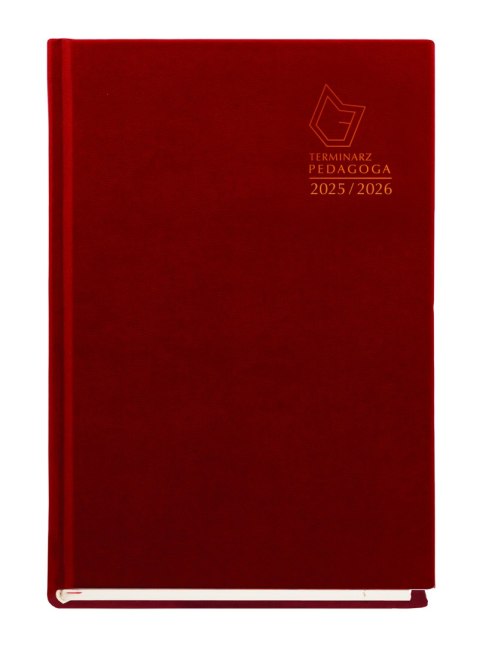Terminarz PEDAGOGA 2026/2027, BORDO A5, Michalczyk i Prokop T-150V-B