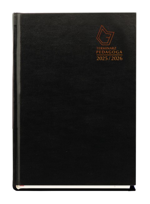 Terminarz PEDAGOGA 2026/2027, CZARNY A5, Michalczyk i Prokop T-150V-V