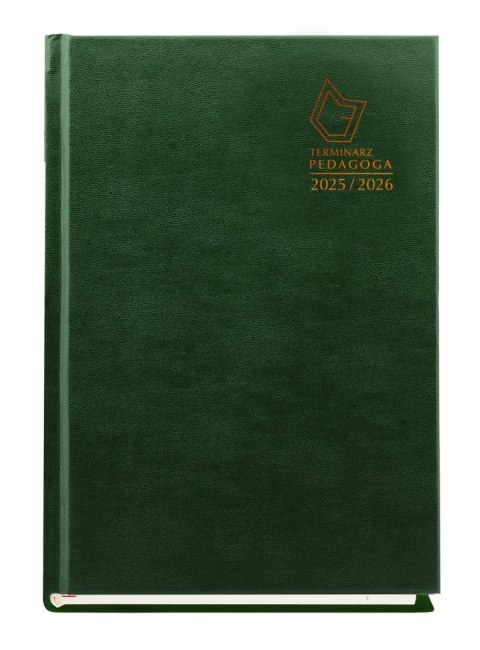 Terminarz PEDAGOGA 2026/2027, ZIELEŃ A5, Michalczyk i Prokop T-150V-Z