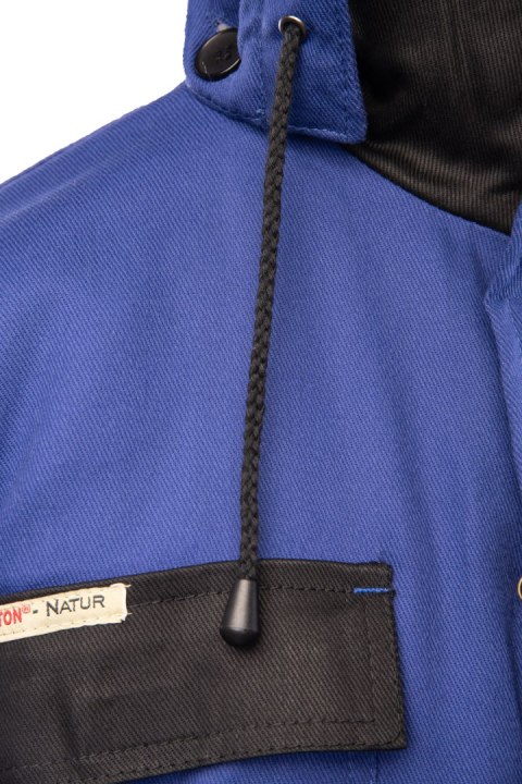 KURTKA - Niebieski 2XL.