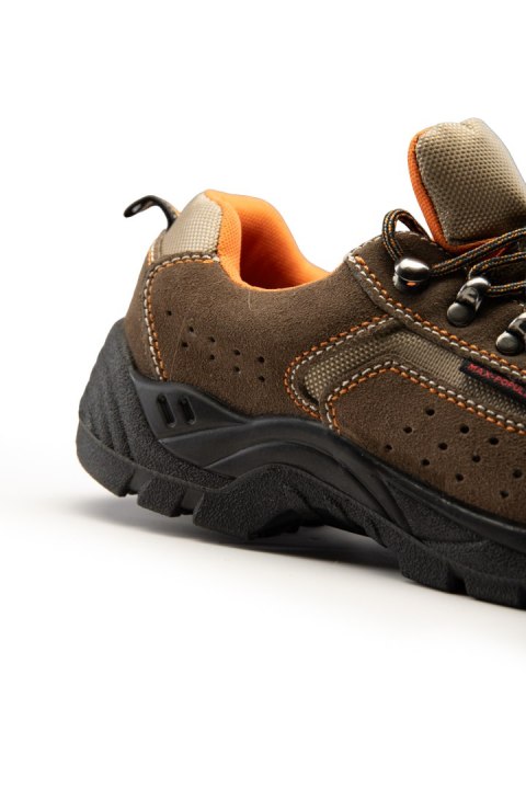 PÓŁBUT MAX - POPULAR ZAMSZ BRĄZ. S1-P SRC