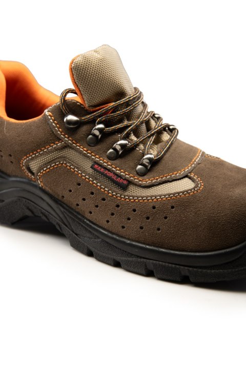 PÓŁBUT MAX - POPULAR ZAMSZ BRĄZ. S1-P SRC