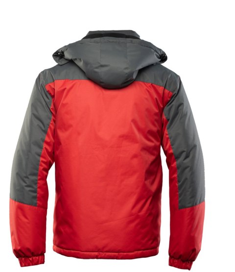 BENEFIT TORRO KURTKA STALOWY/CZERWONY - SC 2XL.