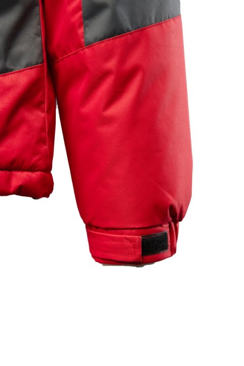 BENEFIT TORRO KURTKA STALOWY/CZERWONY - SC 2XL.