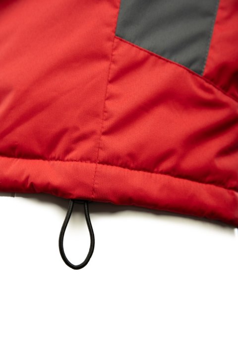 BENEFIT TORRO KURTKA STALOWY/CZERWONY - SC 3XL.