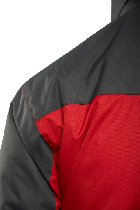 BENEFIT TORRO KURTKA STALOWY/CZERWONY - SC XL