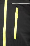 KURTKA SAFE CZARNA - Czarny/Żółty 2XL.
