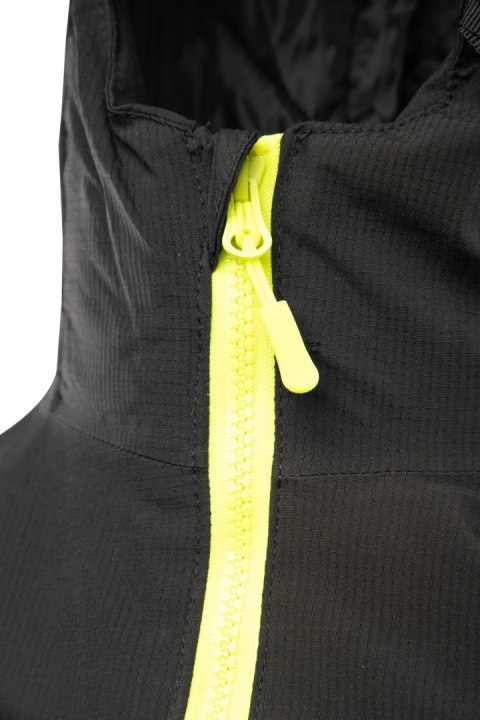 KURTKA SAFE CZARNA - Czarny/Żółty 2XL.