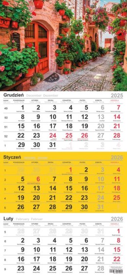 Kalendarz trójdzielny (H) 2026 Michalczyk i Prokop T-106T-08