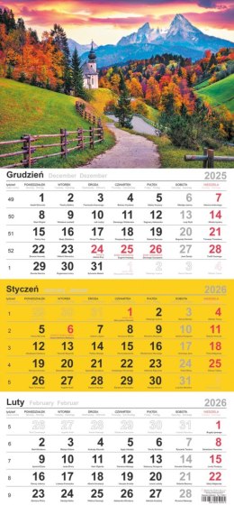 Kalendarz trójdzielny (H) 2026 Michalczyk i Prokop T-106T-10