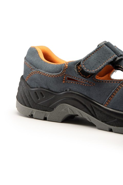 SANDAŁ MAX - POPULAR ZAMSZ STAL. S1 SRC