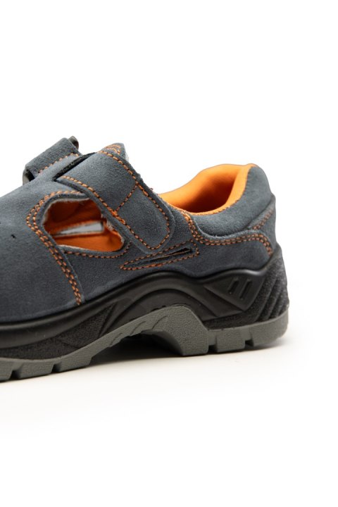 SANDAŁ MAX - POPULAR ZAMSZ STAL. S1 SRC