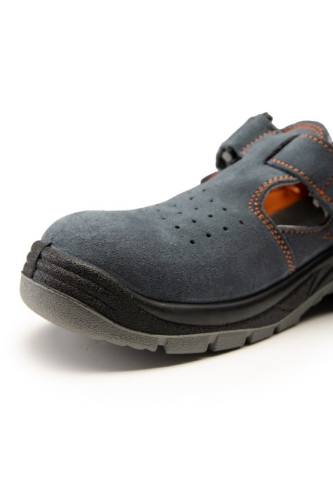 SANDAŁ MAX - POPULAR ZAMSZ STAL. S1 SRC