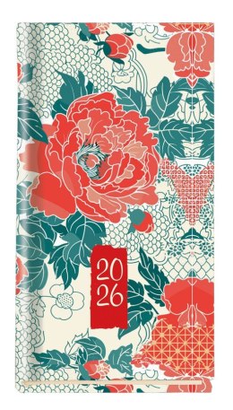 Terminarz Koliber 75x130mm 2026 Michalczyk i Prokop T-320-04 KALENDARZ tydzień na 2 stronach