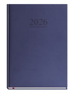 Terminarz Uniwersalny A4 2027, granatowy, kalendarz tygodniowy + strona na notatki, Michalczyk i Prokop T-218V-G