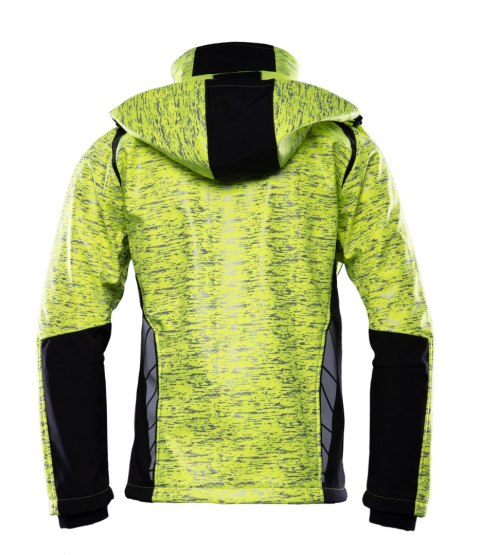 SEVEN KINGS CROSS SOFTSHELL KURTKA ŻÓŁĆ - Żółty (_y) 4XL.