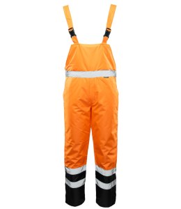 SPODNIE OGRODNICZKI HI-VI - KAT.II KLASA 2 - Pomarańczowy 2XL.