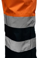 SPODNIE OGRODNICZKI HI-VI - KAT.II KLASA 2 - Pomarańczowy 2XL.