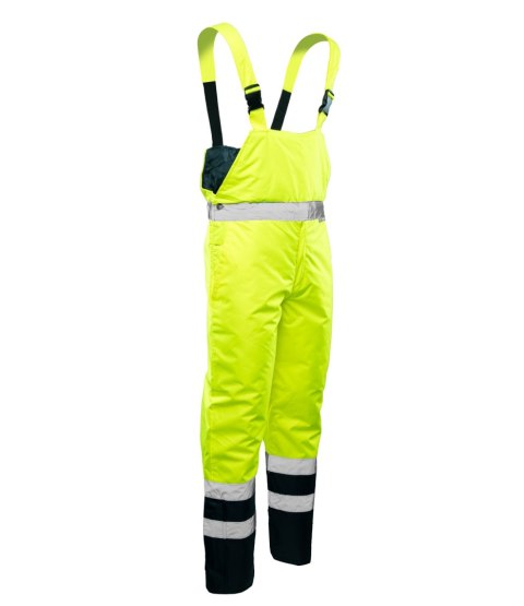 SPODNIE OGRODNICZKI HI-VI - KAT.II KLASA 2 - Żółty (_y) S