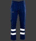 WAIST PANTS ODBLASK - Stalowy/odbask 17353 32