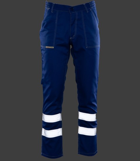 WAIST PANTS ODBLASK - Stalowy/odbask 17353 32