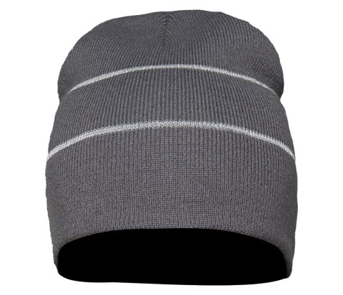 CZAPKA Z DZIANINY STALOWA - Stalowy uniwersalny