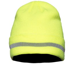 CZAPKA Z DZIANINY ŻÓŁĆ - Żółty (_y) uniwersalny