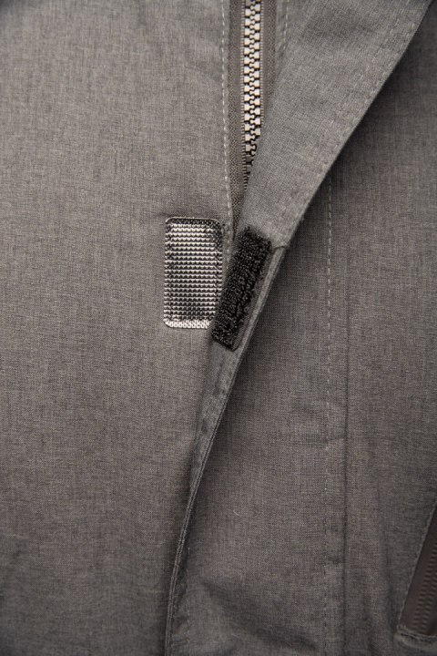 SEVEN KINGS PRO KURTKA STAL/CZERŃ - Stalowy 4XL.