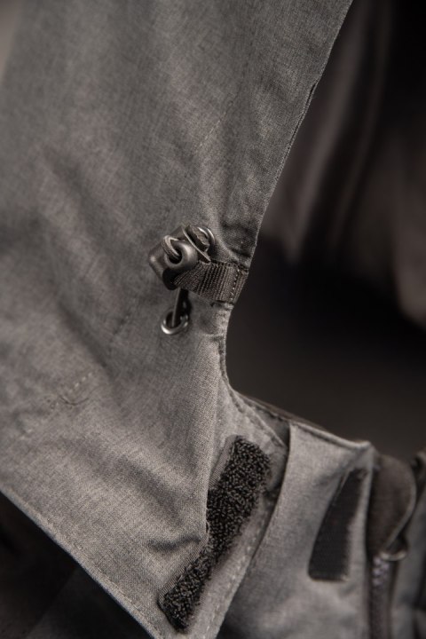 SEVEN KINGS PRO KURTKA STAL/CZERŃ - Stalowy 4XL.