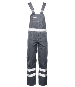 SPODNIE OGRODNICZKI / ODBLASK - Stalowy/odbask 17353 24