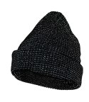 WOLBERG REFLECTO CZAPKA Z DZIANINY CZARNA - Czarny_ uniwersalny