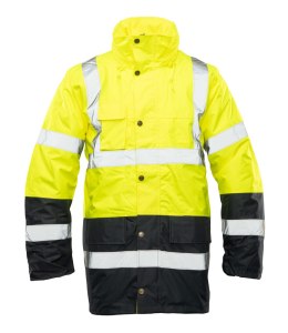 BENEFIT HI-VI KURTKA PARKA - KAT.II KLASA 3 - Żółty (_y) L