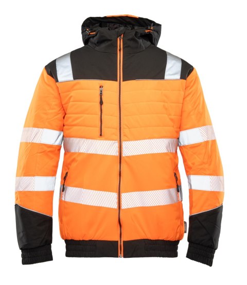 KURTKA SAFE POMARAŃCZ BHVS01 - Pomarańczowy L