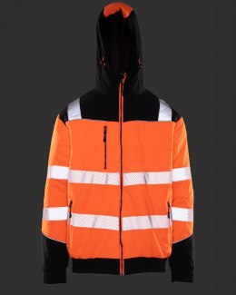 KURTKA SAFE POMARAŃCZ BHVS01 - Pomarańczowy L