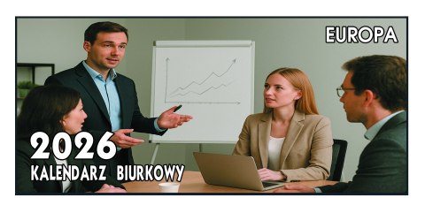 Kalendarz biurowy EUROPA B4 2026 BESKIDY