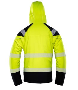 SEVEN KINGS FLASH KURTKA SOFTSHELL OCIEPLANY HIVI SKF007 ŻÓŁTY - Żółty (_y) 4XL.
