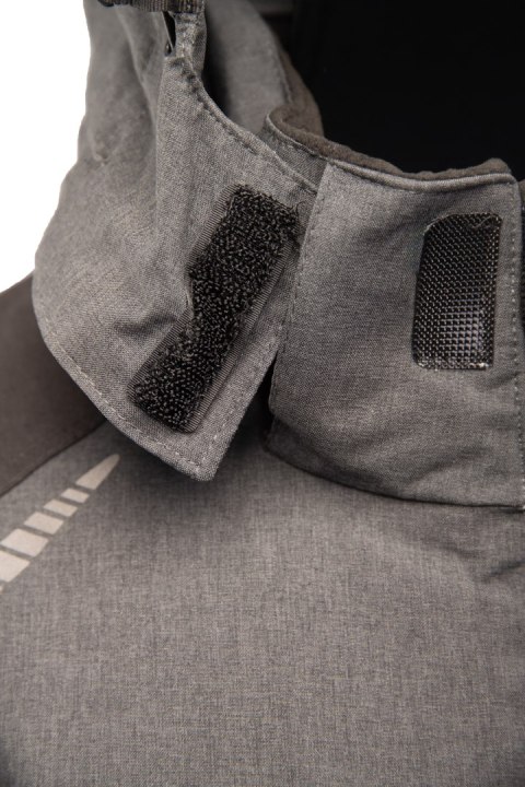 SEVEN KINGS PRO KURTKA STAL/CZERŃ - Stalowy L