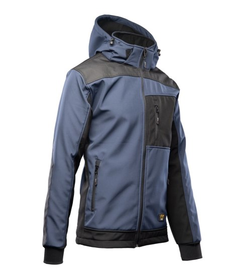 SEVEN KINGS SOFTSHELL NAVY - Granatowy 2XL.