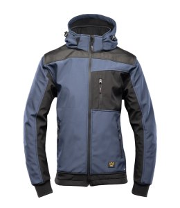 SEVEN KINGS SOFTSHELL NAVY - Granatowy 3XL.
