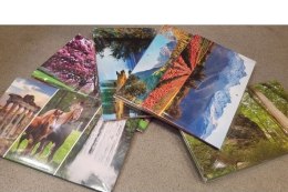 Kalendarz trójdzielny standardowy mix wzorów 2026 KALTOM