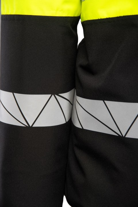 SEVEN KINGS ECO RIVAL KURTKA CZARNY/ŻÓŁTY - Czarny-Żółty(cy) 4XL.