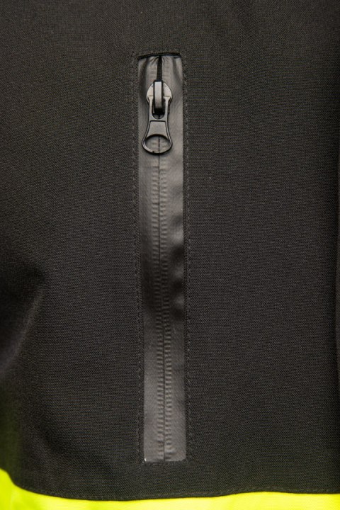 SEVEN KINGS ECO RIVAL KURTKA CZARNY/ŻÓŁTY - Czarny-Żółty(cy) XL