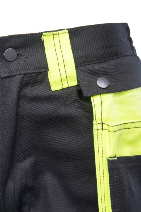 SPODNIE DO PASA SOLAR - Czarny-Żółty(cy) 60