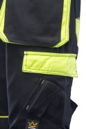 SPODNIE DO PASA SOLAR - Czarny-Żółty(cy) 60