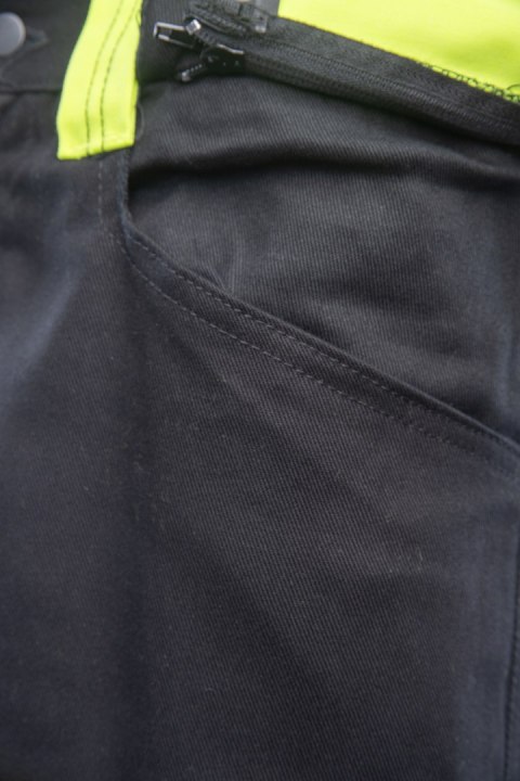 SPODNIE DO PASA SOLAR - Czarny-Żółty(cy) 60