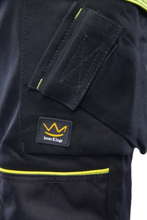 SPODNIE DO PASA SOLAR - Czarny-Żółty(cy) 62