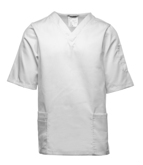 BRIXTON WHITE BLUZA KRÓTKI RĘKAW MĘSKA B209 - Biały S